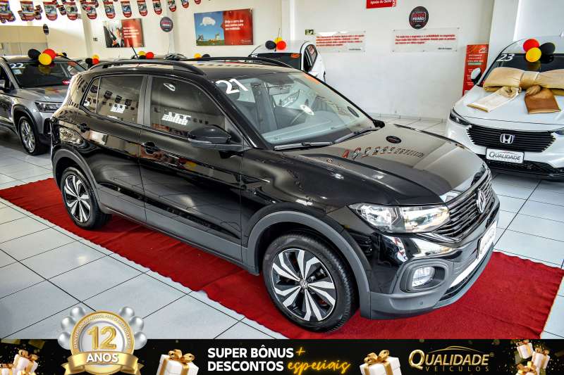 T-CROSS 200TSI AT 2021 *DE R$109.900,00 POR R$105.900,00*