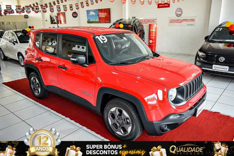 RENEGADE 1.8 FLEX AT 2019 *DE R$89.900,00 POR R$79.900,00*