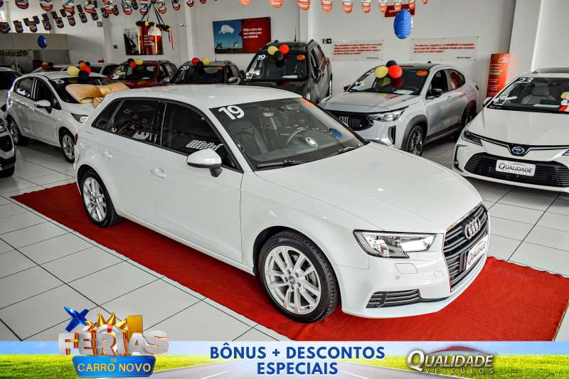 A3 SPORTBACK PRESTIGE PLUS 1.4 TFSI AT 2019 *ABAIXO DA FIPE! DE R$123.900,00 POR R$109.900,00*