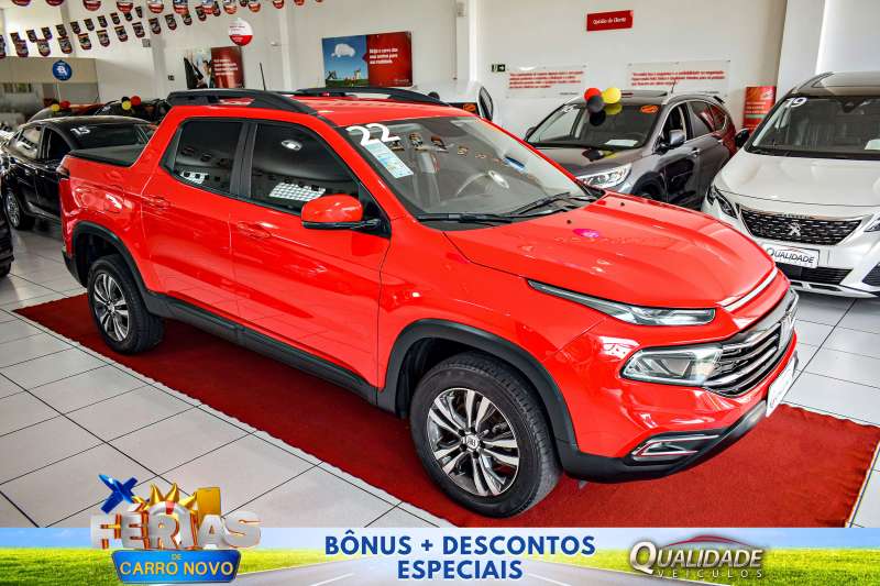 TORO FREEDOM 1.3 TURBO AT 2022 *DE R$125.900,00 POR R$119.900,00*