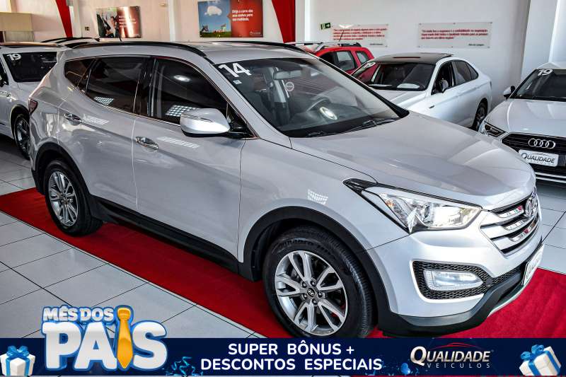 SANTA FÉ 3.3 V6 AT 4X4 2014 *DE R$101.900,00 POR R$89.900,00*