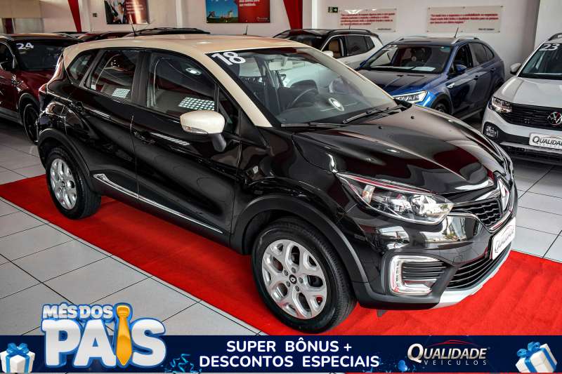 CAPTUR ZEN 1.6 CVT 2018 *DE R$79.900,00 POR R$76.900,00*