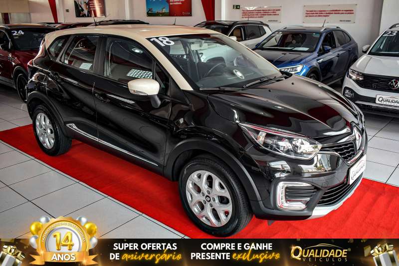CAPTUR ZEN 1.6 CVT 2018 *DE R$79.900,00 POR R$76.900,00*