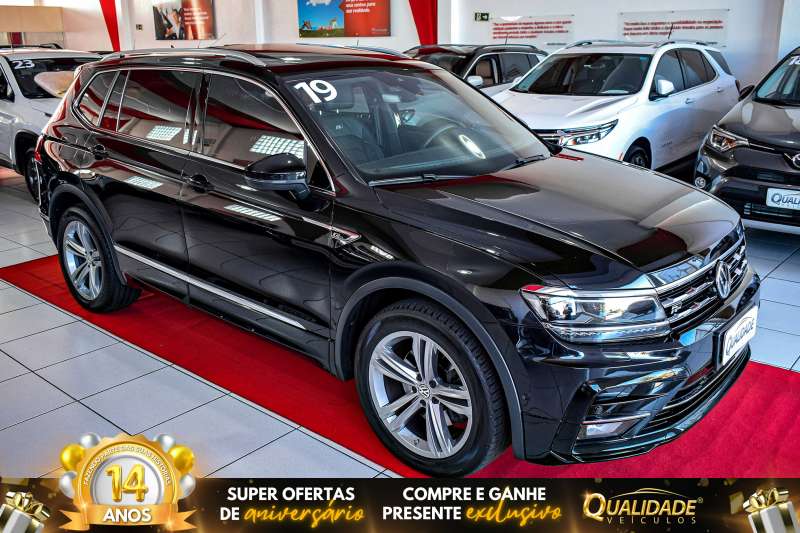 TIGUAN R-LINE 350TSI AT 4X4 2019 C/ TETO SOLAR - 7 L *DE R$169.900,00 POR R$159.900,00*