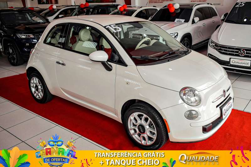 FIAT 500 CULT 1.4 AT 2015 *DE R$66.900,00 POR R$62.900,00*